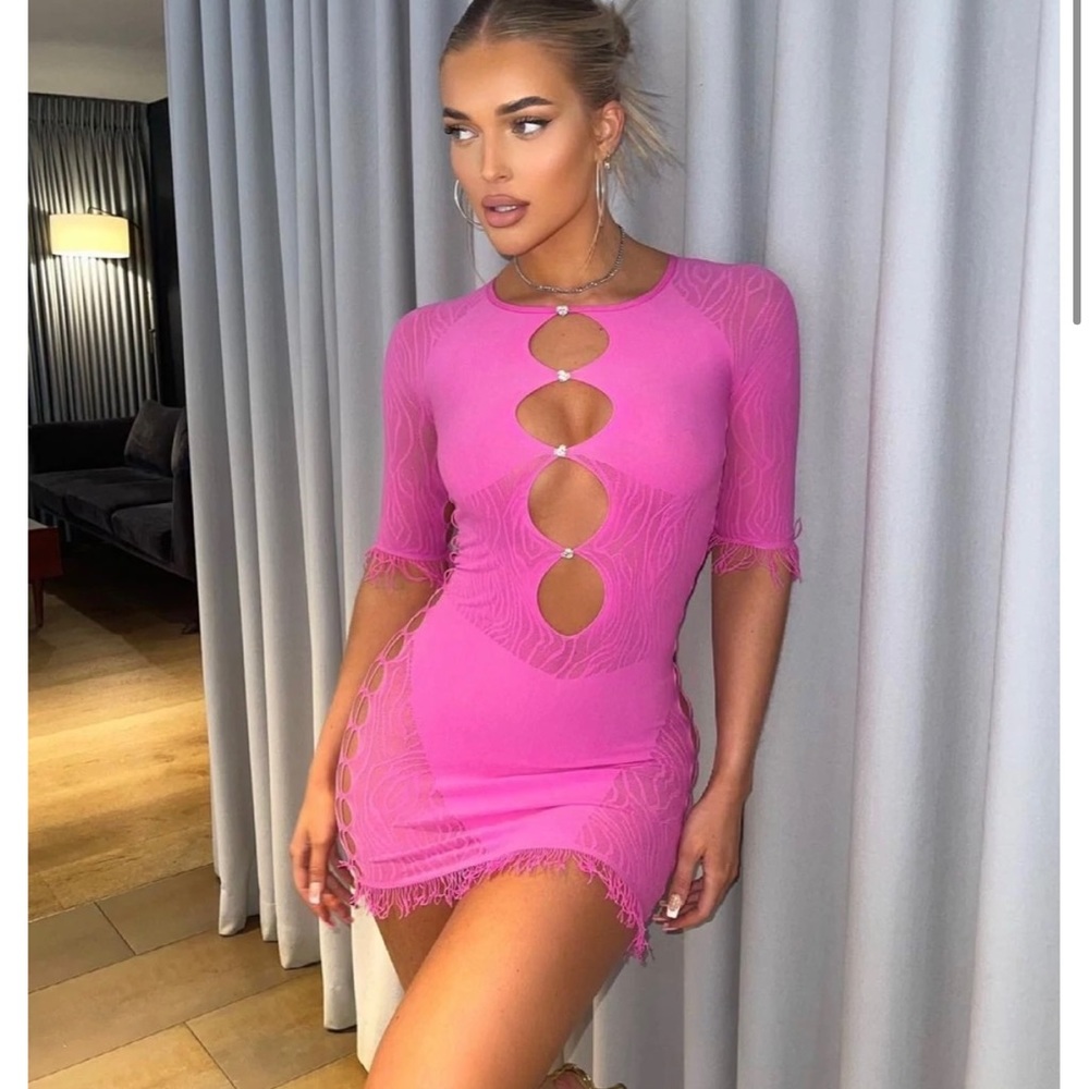 Poster Girl Miranda Dress in Pink